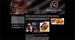 Desktop Screenshot of kirjaclub.fi